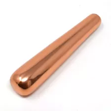 100% Solid Copper Massage Wand 4.25 in for Natural Therapy and Spiritual Healing