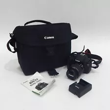 Canon Rebel T5 DSLR Camera W/Lens, Accessories & Carrying Case