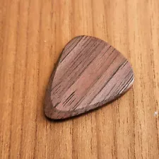 Music Gift 50 Unique Walnut wood guitar picks plectrum for all types of guitars