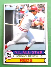 Johnny Bench !979 Topps #200 Classic Vintage Baseball Card Cincinnati Reds