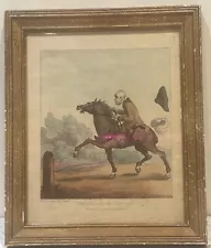 How To Make The Mare To Go By Henry William Bunberry 1791 Antique Engraving