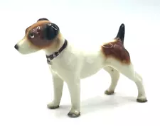 Hagen Renaker Genuine Vintage Retired Figurine Miniature Jack Russell Standing