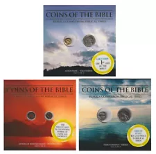 BIBLE COINS==REPLICA ANCIENT Whitman Coin PAKS16-585 Sets of 3 #ACS-BIBLE