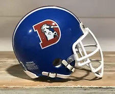 Denver Broncos Throwback Mini Helmet (unsigned)