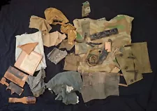 100% ORIGINAL WW2 GERMAN SET OF VARIOUS PERSONAL/ISSUED CLOTH ITEMS FOR REPAIRS