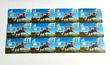 №10 Lot of 10 pcs Collectible SIM cards for phones of 2014 release