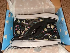 Vans x Toy Story Buzz Lightyear Black Print Sk8 Hi NEW Womens 10/Mens 8.5