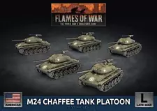 M24 Chaffee Tank Platoon American Flames of War