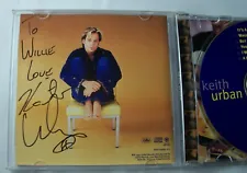 Keith Urban CD Signed/Autographed ~ First American Promotional CD
