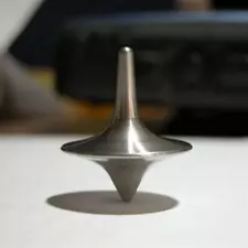 Metal Gyro Spinning Top Totem Great Spin Hand Fingertips Accurate Hot Silver