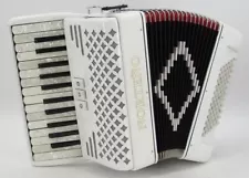 Norteño Brand Accordion GCF 26 Keys 3 Registers with Case And Straps