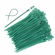 200pcs Adjustable Plastic Garden Plant Twist Ties Tie Multi-Use for Secure Vine