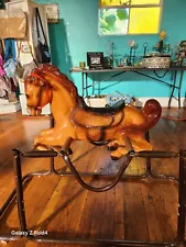 Vintage Wonder Horse Spring Bouncy Rocking Horse GREAT CONDITION