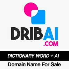 Drib Ai .com (2015) Aged Domain Name For Sale. Artificial Intelligence. Website