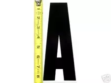 8" Black Replacement Letters For Message Board Signs