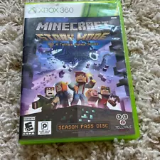 Minecraft: Story Mode - Season Pass Disc - Xbox 360 EUC