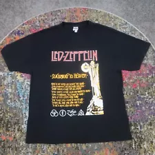 New ListingVintage Led Zeppelin T shirt XL Stairway to Heaven Band Graphic Alstyle Mexico