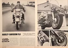 1970 4p Harley Davidson FLH Electra Glide 1200 Test article