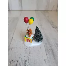 Dept 56 05858 Ballons for sale Santa village accessory xmas