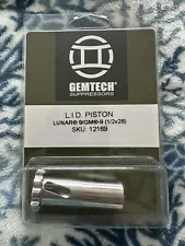 GEMTECH LID PISTON GM-9 LID 1/2-28 12169|LINEAR INERTIAL DECOUPLR