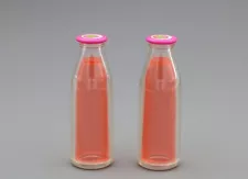 American Girl Lea Rainforest Fruit Stand Guava 2pcs Juice bottle for 18'' doll