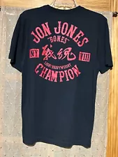 UFC Jon "Bones" Jones Nike Dri-Fit Warrior Spirit T-Shirt - Rare - Size Small