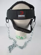 DMoose Neck Harness for Weight Lifting Head Strap Neck Workout Builder Equipment