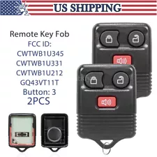 2 For 2001 2002 2003 2004 2005 2006 Mazda Tribute Remote Keyless Entry Key Fob