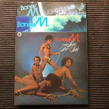 Boney M Vinyl Records Oceans of Fantasy, Night flight to Venus, Love For Sale