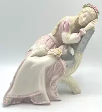 Cybis Porcelain Sculpture "SLEEPING BEAUTY" 1982 - 1990's