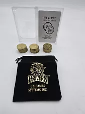 Wyvern Gold Coins Complete Set Of 30 Coins Pouch & Case 1995 U.S. Games System