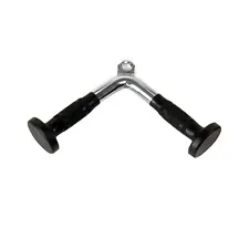 FMTX Home Gym Attachments Exercise Tricep Rope Cable Handle Pull Bar Used Return