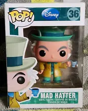 Mad Hatter Pop 36 - Original Mad Hatter Funko Pop! Vinyl 2013 Vaulted RARE