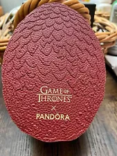 Pandora Exclusive Limited Edition Game of Thrones Red Jewelery Box #1039