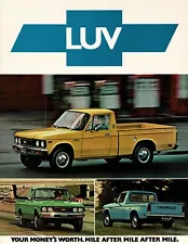 1976 Chevrolet LUV Pickup Truck (NOS) Dealer Sales Brochure