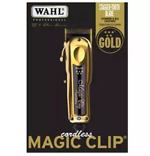 Wahl Professional 5 Star Cordless Gold Hair Clipper - 8148-700 Magic Clip