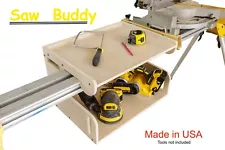 Miter Saw Stand Tool/Accessory Shelf - Fits DeWalt, Makita , Bosch