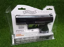 Umarex #2252416 Walther PPQ M2 .177 CO2 Pellet Semi-Automatic Air Pistol, 20Rds