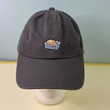 Vineyard Vines Couch Potato Gray Adjustable Baseball Hat Cap Leather Strap