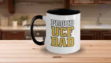 Proud UCF Dad Coffee Mug, Gifts For Fathers Day, Birthday, Graduation, Christmas