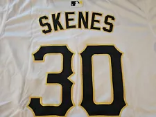 Paul Skenes Pittsburgh Pirates White Stitched Baseball Jersey Size XL