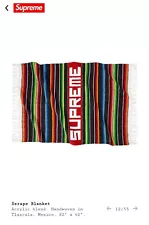 Supreme Serape Blanket New SS20