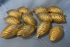 Christmas ornaments Pine Cone Style. (plastic). 12 pcs.