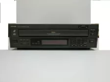 TOSHIBA XR-LW66 CD/CDV/LD Laserdisc Player Black Excellent New