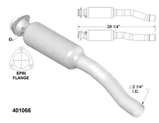 Catalytic Converter Fits: 1985-1986 Volvo 740 Turbo 2.3L L4 GAS SOHC (For: Volvo 740)