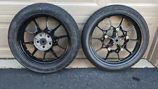 2019 INDIAN FTR 1200 S RALLY WHEEL SET FRONT 19 x 3.0 REAR 18 x 4.25 w/ TIRES