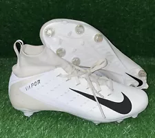 Nike Vapor Untouchable Pro 3 D White Football Cleat Mismatched Size 11.5 12 Used