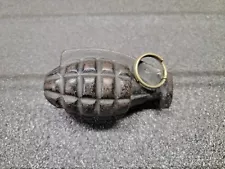 WW2 Mk1a1 Practice Pineapple Hand Grenade Cast Iron Training Trainer