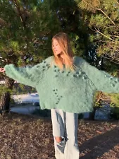 Green Mohair Sweater