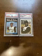 Roberto Clemente PSA Card Lot Of 2